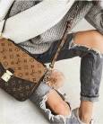 Сумка Louis Vuitton Pochette Metis Monogram Reverse